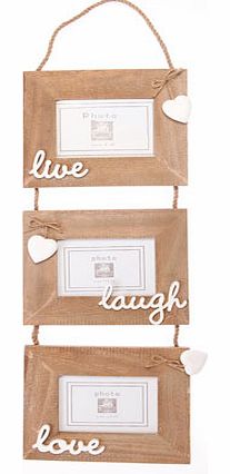 Sass & Belle live, laugh love hanging multi