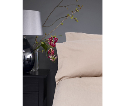 bhs Sateen check king duvet cover