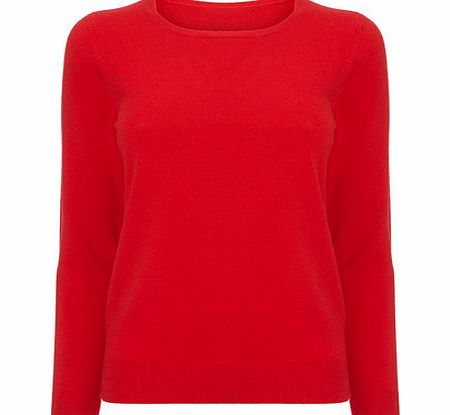 Scarlet Supersoft Long Sleeve Crew Jumper,