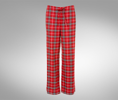 Scotty dog check pyjama pant