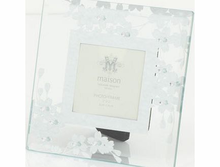 Bhs Silver Bud Photo Frame 2x2``, clear 30905492346