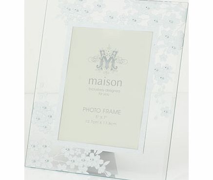 Silver Bud Photo Frame 5x7``, clear 30905482346