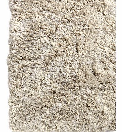 Silver Capri Shaggy Shimmer Rug 140x200cm,