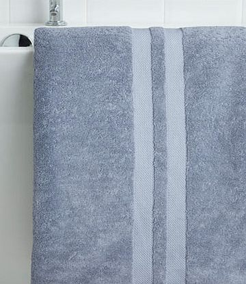 Bhs Smoke blue Ultimate Hotel bath sheet, Chili