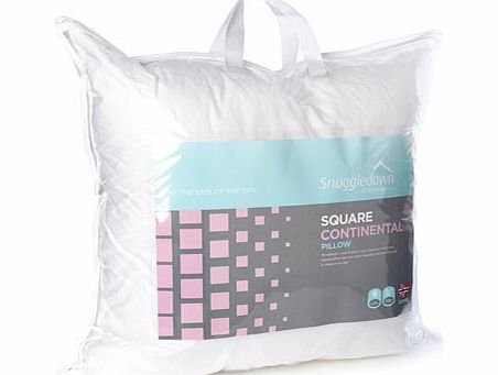 Bhs Snuggledown square pillow, white 1844390306