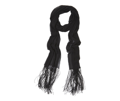 bhs Sparkle fringe scarf