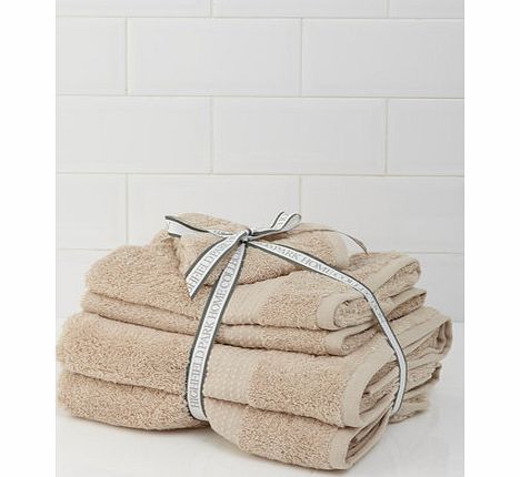Bhs Stone Egyptian Towel Bale, stone 1943420263