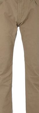 Bhs Taupe Twill Jeans with Stretch, Cream BR59C01ENAT