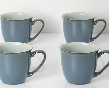 Bhs Teal Denby Everyday set of 4 mug pack, Teal