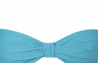 Bhs Teal Great Value Plain Underwired Bikini Top,