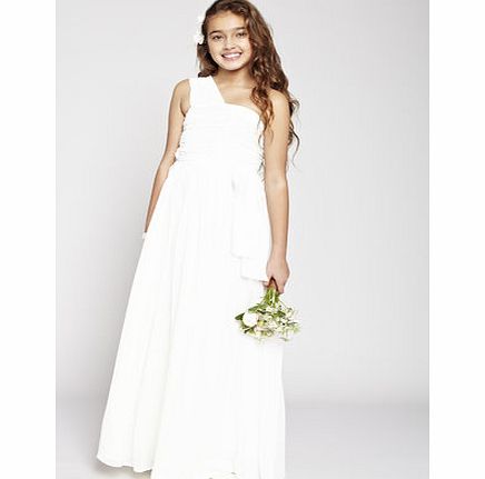 Bhs Teen Ivory One Shoulder Dress, ivory 6505290904