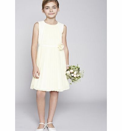 Bhs Teen Lemon Corsage Dress, lemon 6505359182