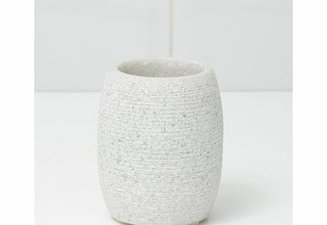 Textured Marble Tumbler White, white 1932710306