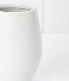 Bhs Textured White Tumbler, white 1945680001