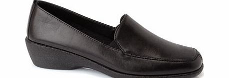 Bhs TLC Black Wide Fit Lightweight Loafers, black