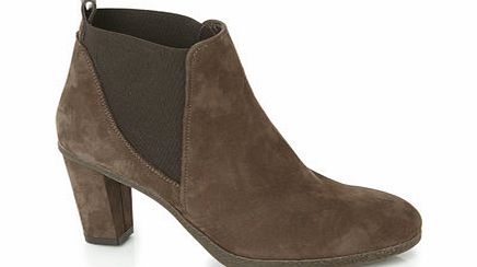 Bhs TLC Brown Heeled Chelsea Ankle Boot, brown