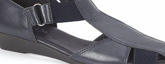 Bhs TLC Wide Fit Navy Fisherman Sandals, navy