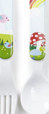 Bhs Tortoise Cutlery Set, green 9578999533