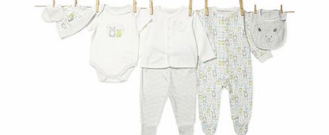 Bhs Unisex 7 Piece Starter Set, ivory 1582200904