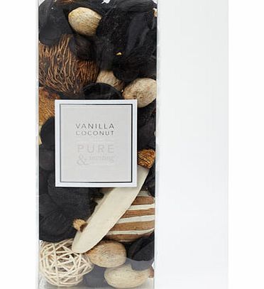 Vanilla coconut pot pourri box, cream 30921150005