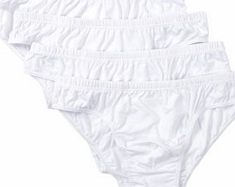 Bhs White 4 Pack Plain Slips, White BR60S03ZWHT
