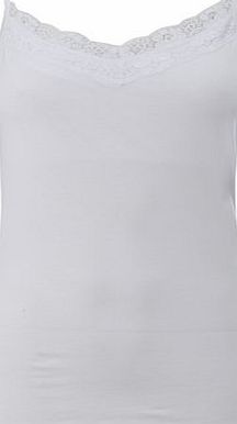 Bhs White Hidden Support Longer Vest, white 4804000306