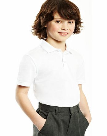 Bhs White Junior Boys 2 Pack Generous Fit School