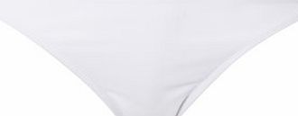 Bhs White Plain Brooch Bikini Bottom, white 209530306
