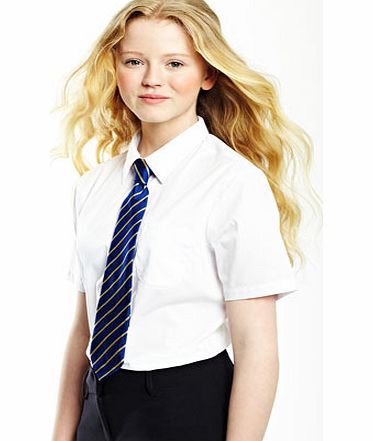 Bhs White Senior Girls 2 pack Short Sleeved School