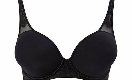 Bhs Womens Black Spacer Underwired Bra, black