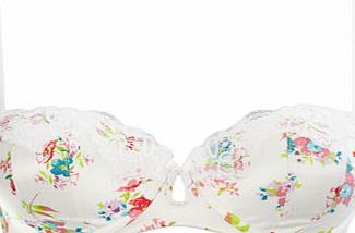 Bhs Womens Floral Mardi Gras Balcony Bra, floral