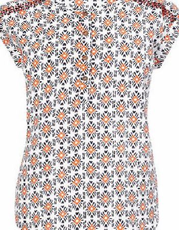 Bhs Womens Ivory Shoulder Detail Blouse, ivory