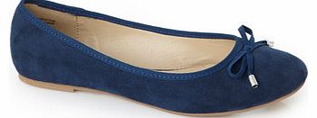 Womens Navy Ballet Pump, navy 2844120249