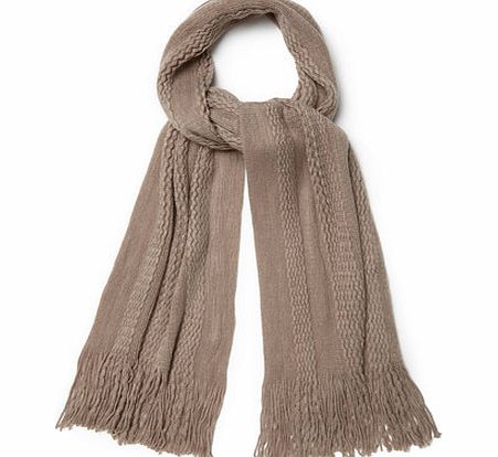 Bhs Womens Putty Supersoft Scarf, putty 6605490434