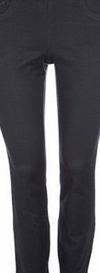 Bhs Womens Wallis Grey Side Zip Jeggings, grey