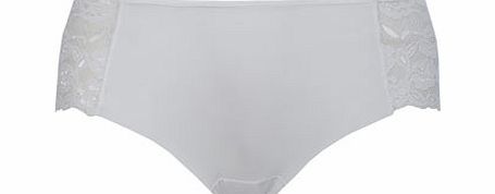 Bhs Womens White No VPL Short, white 4800900306