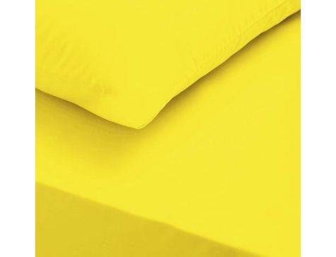 Bhs Yellow essentials housewife pillowcase, yellow