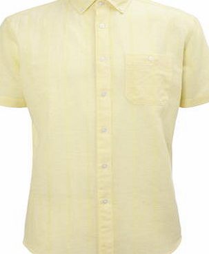Bhs Yellow Textured Shirt, Yellow BR51A99GYLW