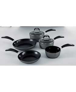 5 Piece Cooking Aluminium Pan Set