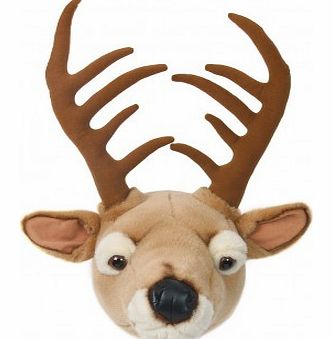 Bibib Stag trophy soft toy `One size