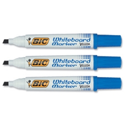 Velleda 1701 Whiteboard Marker Blue Pack 12