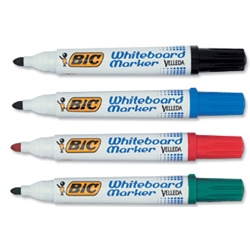 Velleda 1751 Whiteboard Marker Assorted Pack 4