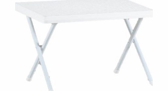 Bica White Small Folding Table