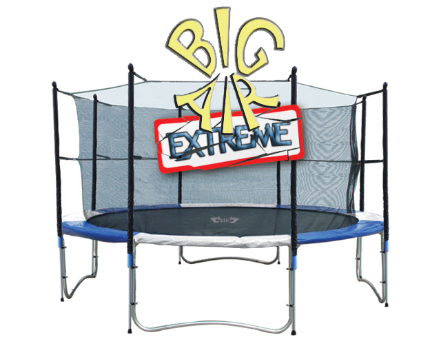 Big Air 12ft Trampoline Big Air Extreme Safety Enclosure