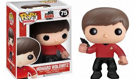 Big Bang Theory, Funko Howard Wolowitz ~3.9`` Funko POP! Big Bang Theory x Star Trek Vinyl Figure