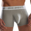 Big Boys steel grey boxer brief