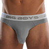 Big Boys steel grey brief