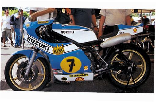 Bikes SUZUKI 1:12 Minichamps bike XR14 1976 GP Barry Sheene Ltd Edition