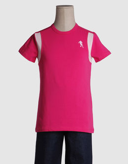 TOP WEAR Short sleeve t-shirts GIRLS on YOOX.COM