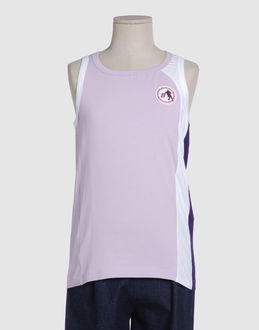 TOP WEAR Sleeveless t-shirts GIRLS on YOOX.COM